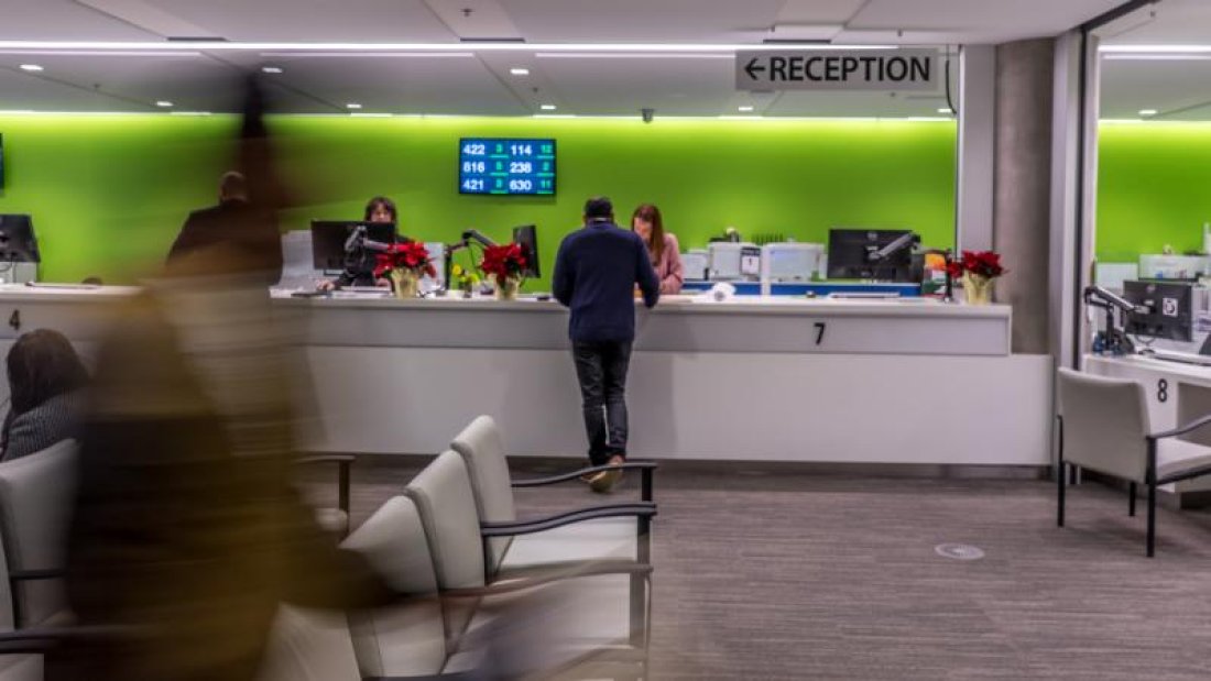 People at City Hall Counter