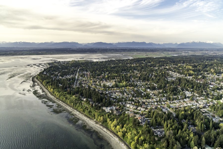 Aerial View of Surrey 