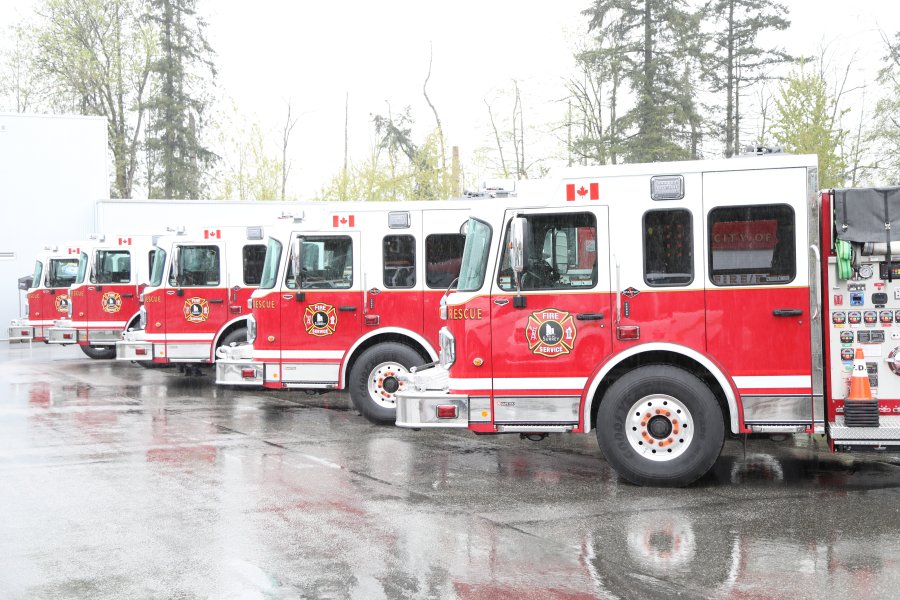 Surrey Fire Service Trucks