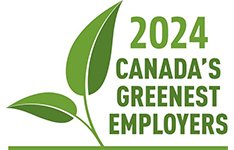 Canada's Greenest Employer 2024 Award logo