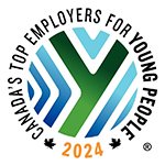 Canada's Best Employer for Young People 2024 logo